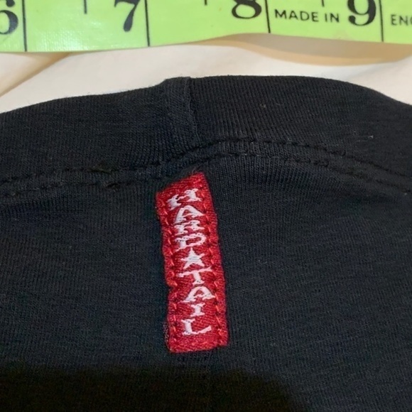 Hard Tail Capri Leggings Black size large - Picture 3 of 5